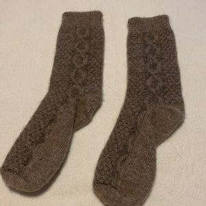 Alpaca wool socks